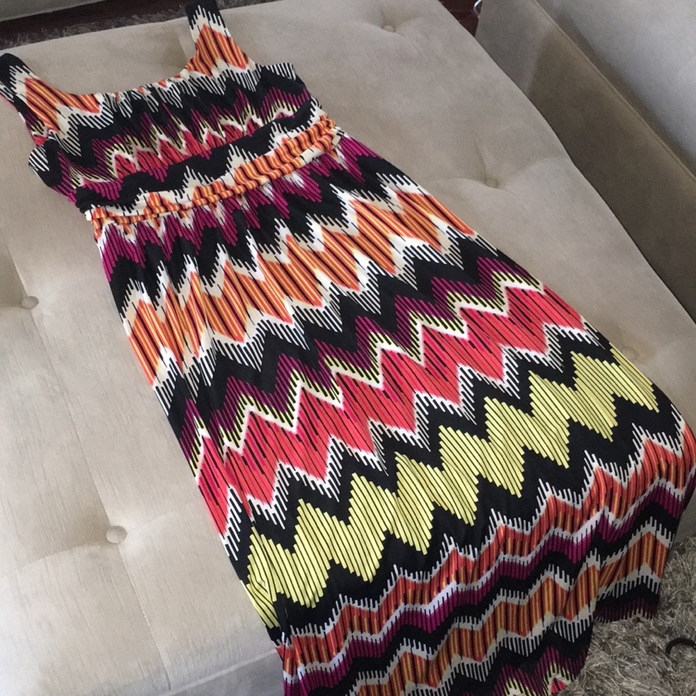 Gorgeous bright colored dress! Size XL AB Studio